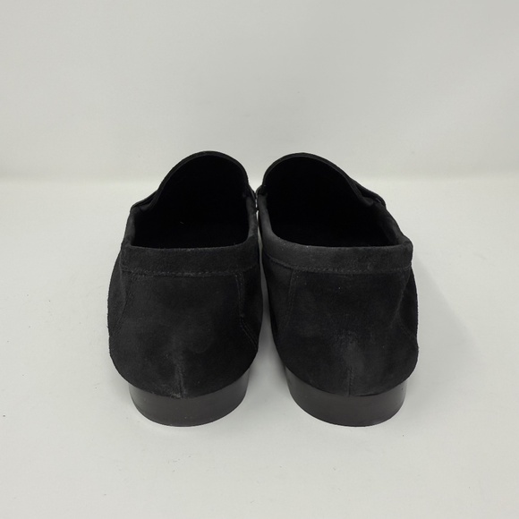 New Veronica Beard Suede Coin Penny Loafer Black Sz 8 - Picture 4 of 12